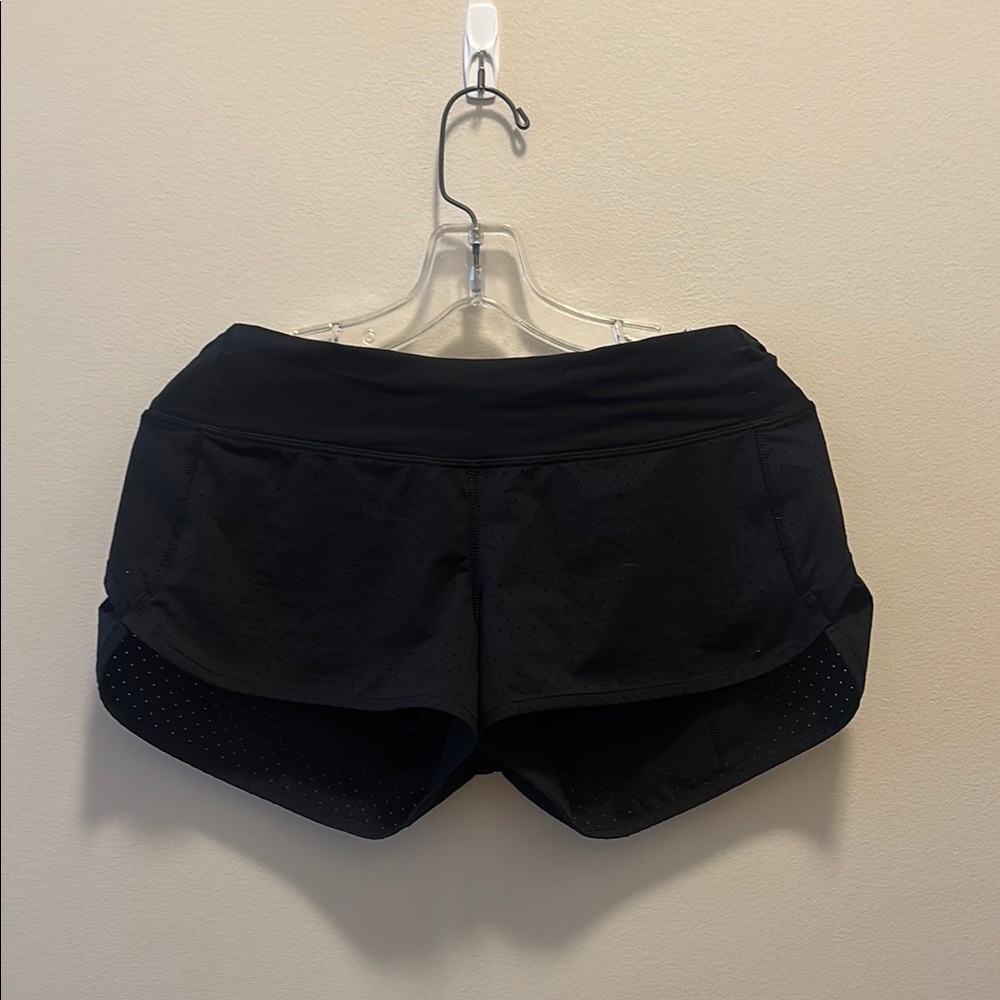 Lululemon Athletica Black Athletic Shorts